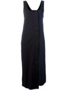 Marni Two-tone Tank Dress, Women's, Size: 42, Black, Cotton/spandex/elastane