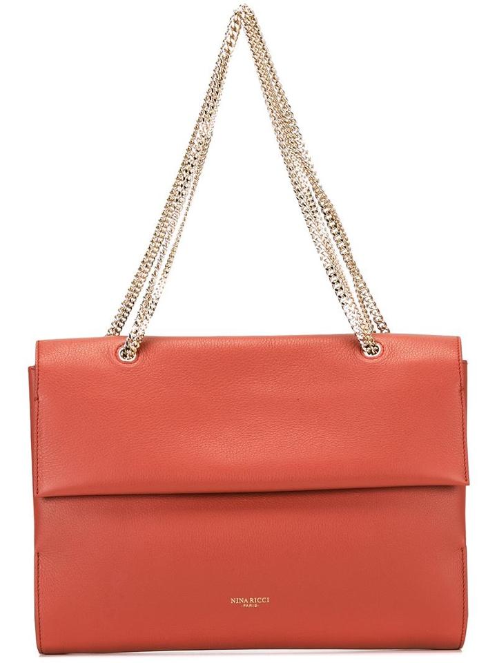 Nina Ricci Medium 'mado' Shoulder Bag, Women's, Yellow/orange, Leather