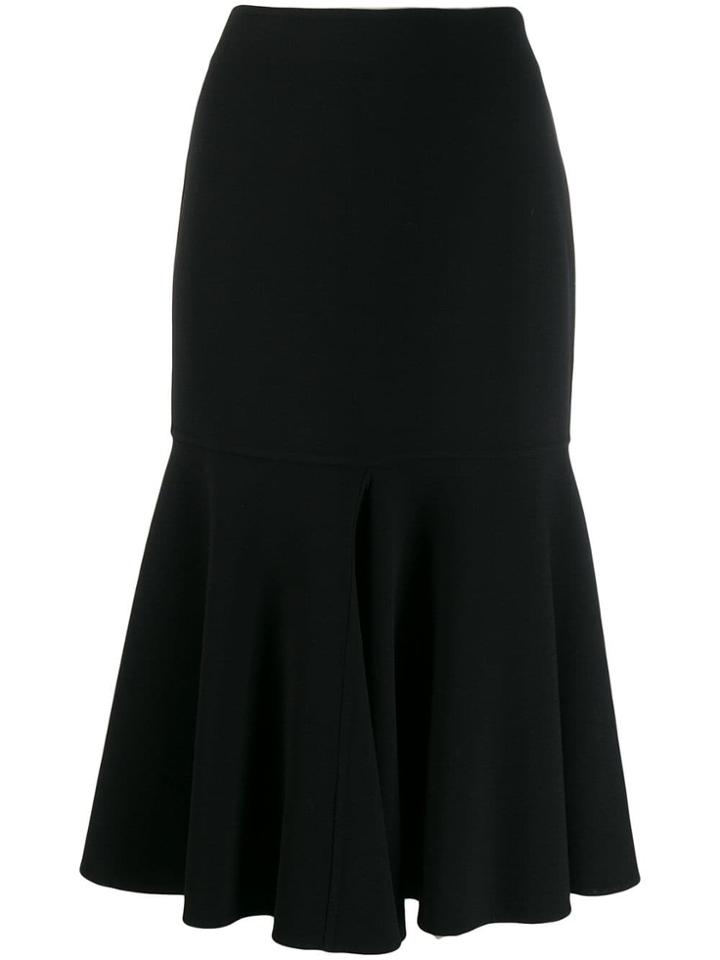 Giorgio Armani Flared Skirt - Black
