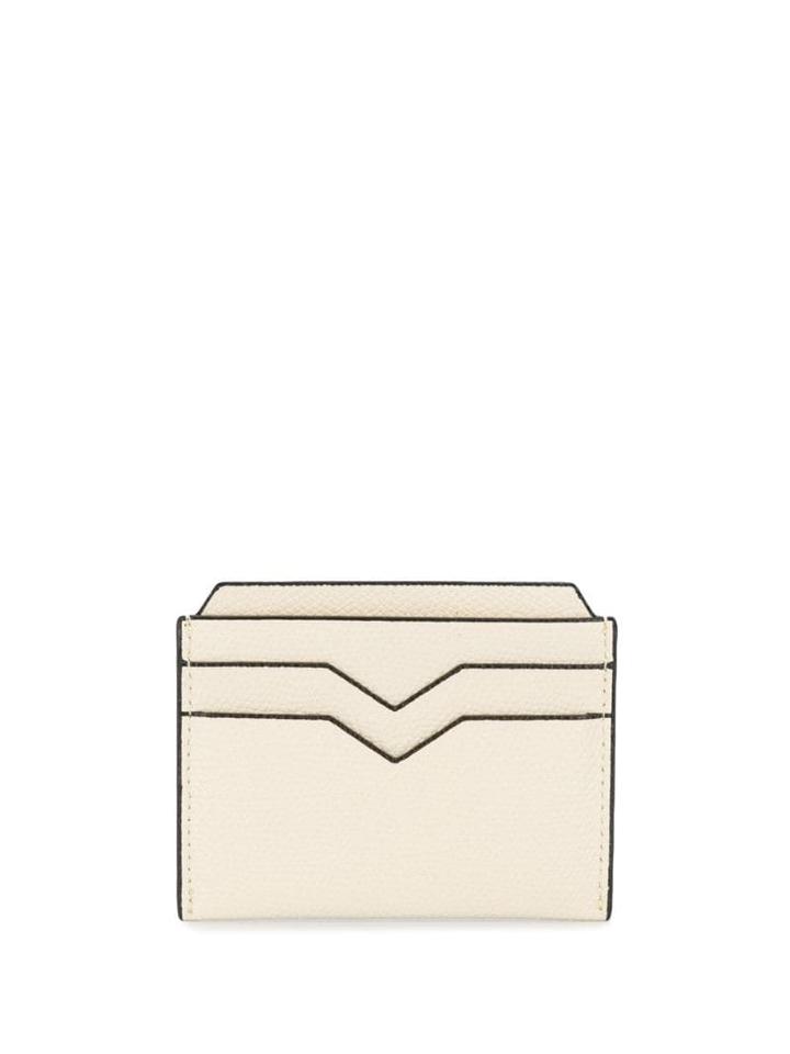 Valextra Little Cardholder - White