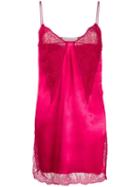 Philosophy Di Lorenzo Serafini Lace Trim Slip Dress - Pink
