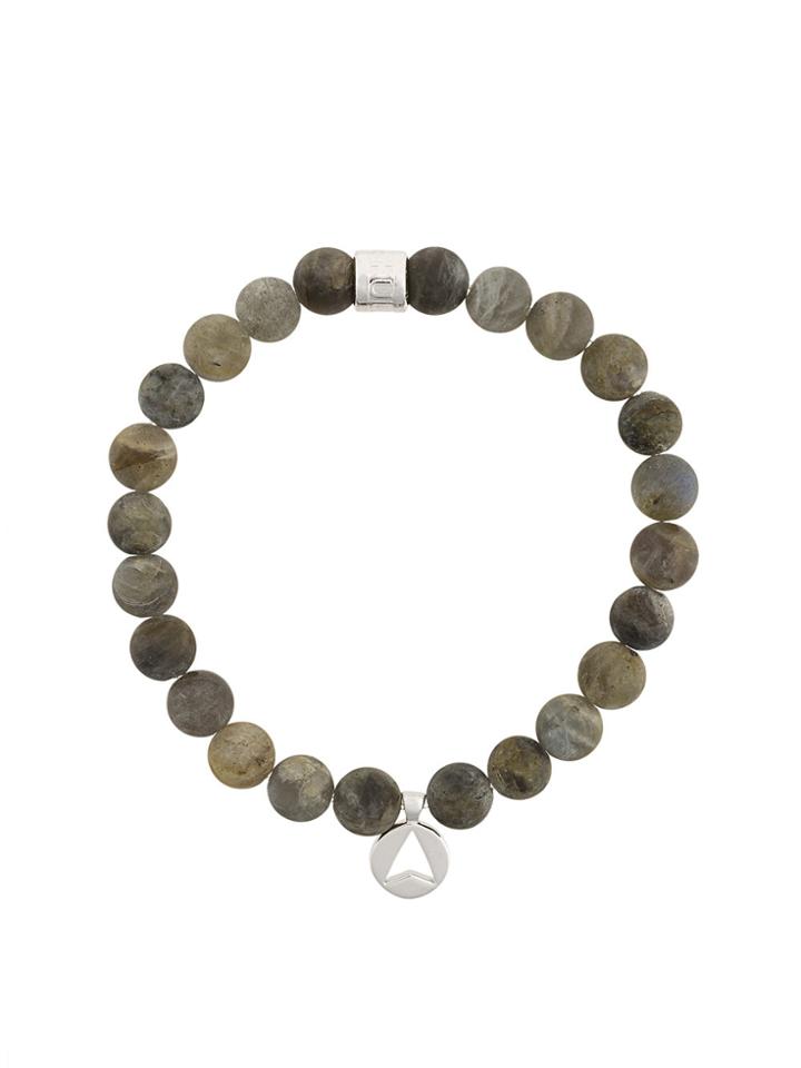 Northskull Labradorite Insignia Charm Bracelet - Green