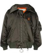 Off-white Scaffolding Bomber Jacket - Green
