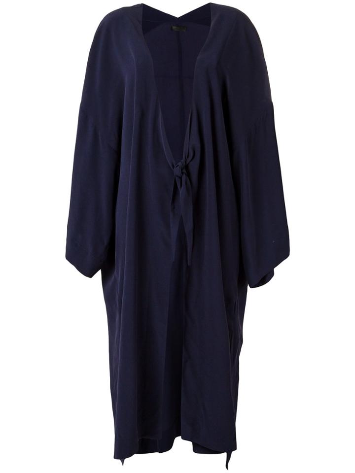 Osklen Duster Kimono Jacket - Blue