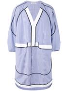 Henrik Vibskov - Frank Long Shirt - Men - Cotton/lyocell - M/l, Blue, Cotton/lyocell