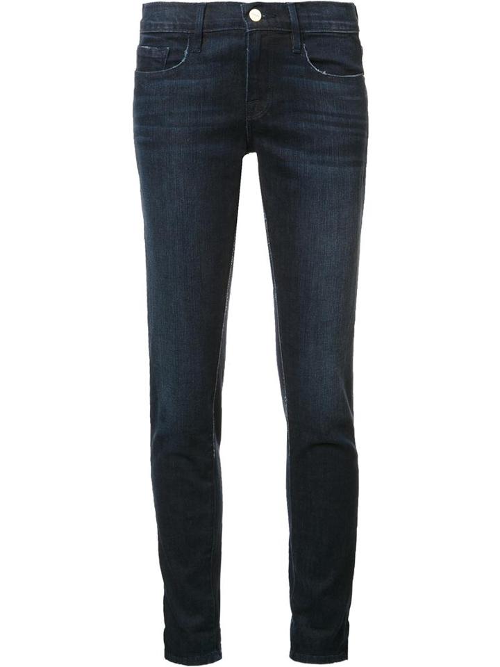 Frame Denim 'le Garcon' Jeans, Women's, Size: 25, Blue, Cotton/polyester/spandex/elastane