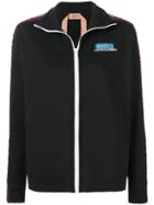 No21 Print Bomber Jacket - Black