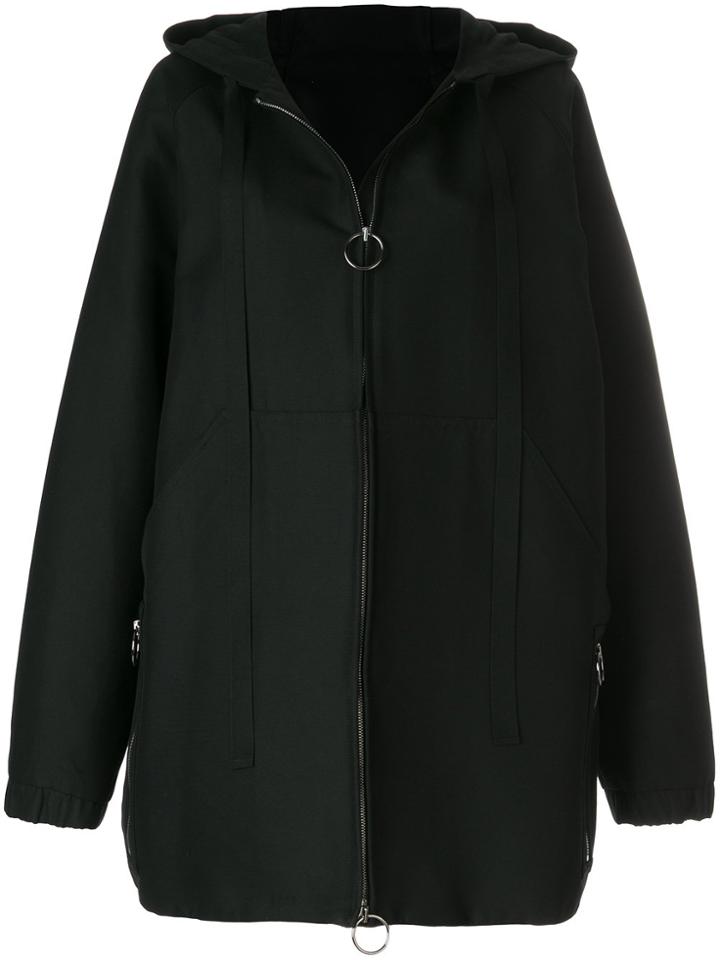 Marni Ring Zipper Coat - Black