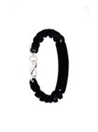 Mm6 Maison Margiela Chain Bracelet, Women's, Size: Large, Black