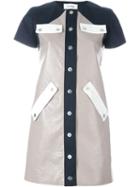 Courrèges 'r02' Vinyl Dress, Women's, Size: 34, Nude/neutrals, Cotton/polyurethane/acetate/cupro