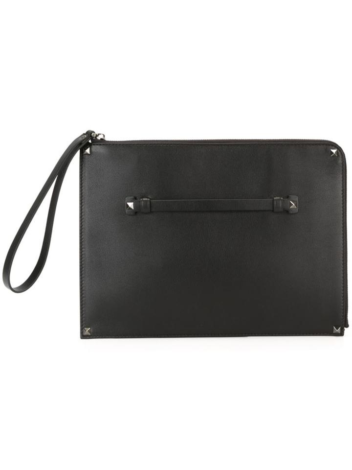 Valentino Large 'rockstud' Clutch