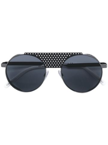 Oxydo Round Tinted Sunglasses - Black