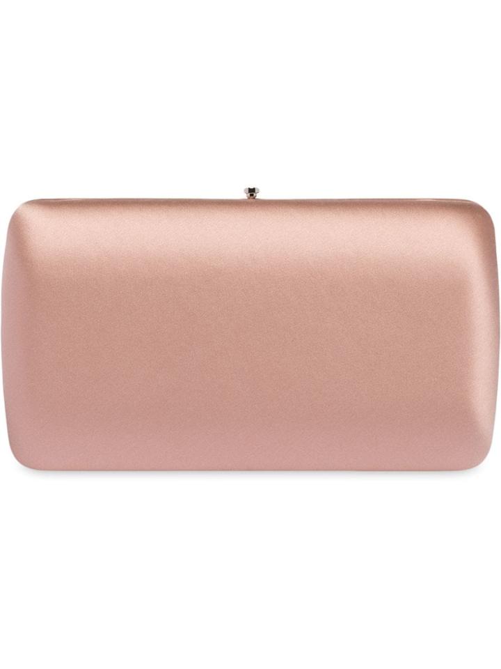 Prada Classic Satin Clutch - Pink