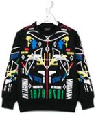 Marcelo Burlon County Of Milan Kids 'patagonia' Sweatshirt, Boy's, Size: 12 Yrs, Black