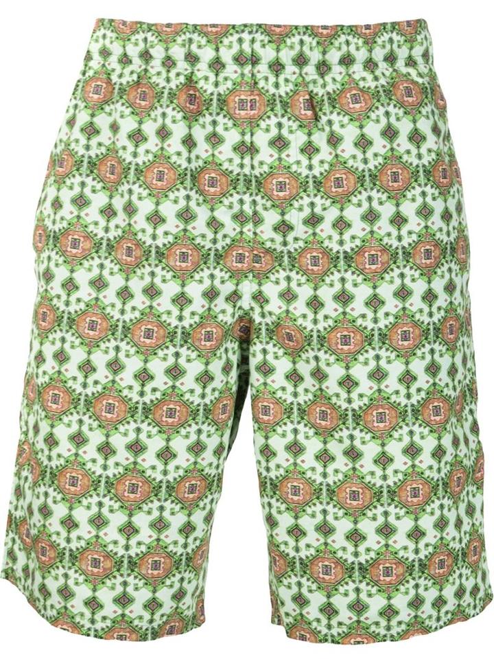 Givenchy Geometric Print Swim Shorts