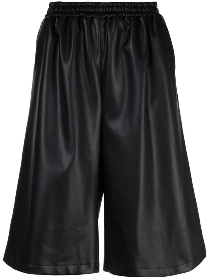 Tibi Relaxed Long Shorts - Black