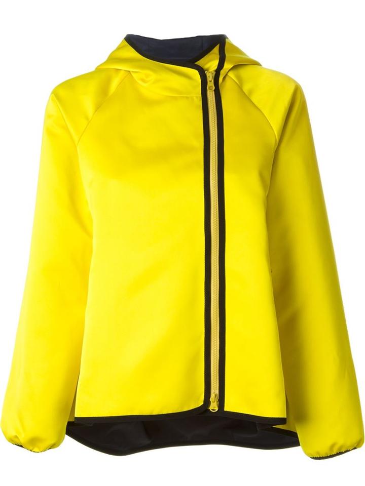 Jil Sander Navy Off-centre Zip Jacket