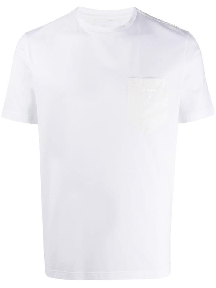 Prada Prada - Man - Pocket Logo Tee - White