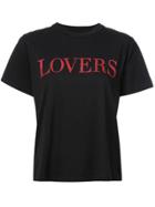 Amiri Lovers Glitter T-shirt - Black
