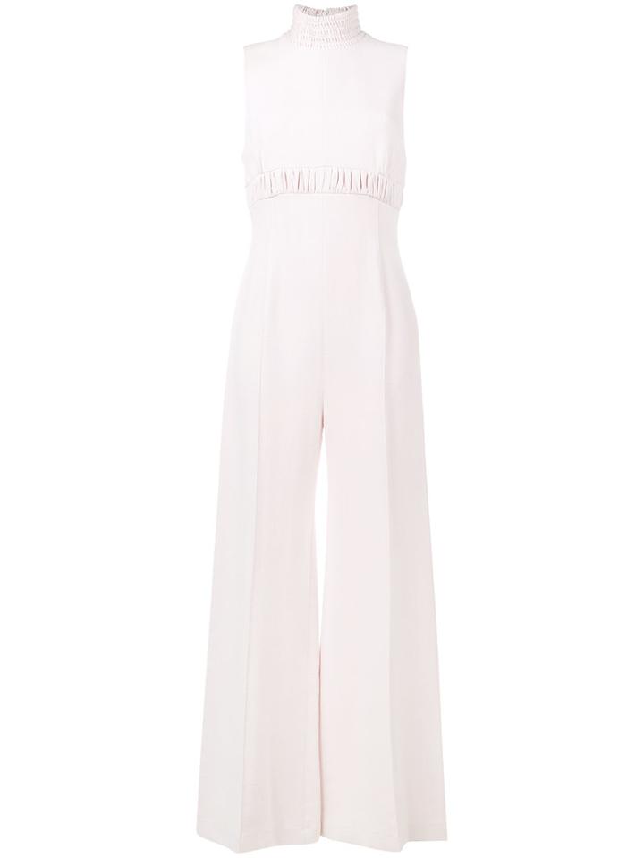 Emilia Wickstead - Hulla Sleeveless Jumpsuit - Women - Silk/cotton/polyamide/viscose - 10, Pink/purple, Silk/cotton/polyamide/viscose