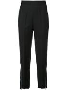 Givenchy High Waist Tailored Trousers - Black