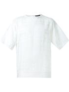 Dressedundressed Woven Check T-shirt