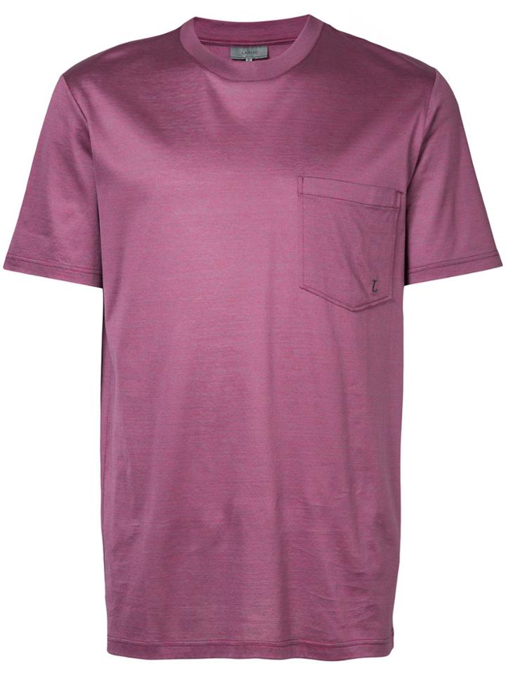 Lanvin Chest Pocket T-shirt - Red