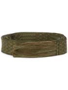 Isabel Marant Étoile Upper Belt, Women's, Green, Cotton/polyester/linen/flax