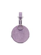 Tara Zadeh Suede Bracelet Bag - Purple