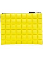 No Ka' Oi Chocolate Bar Quilted Purse - Yellow & Orange