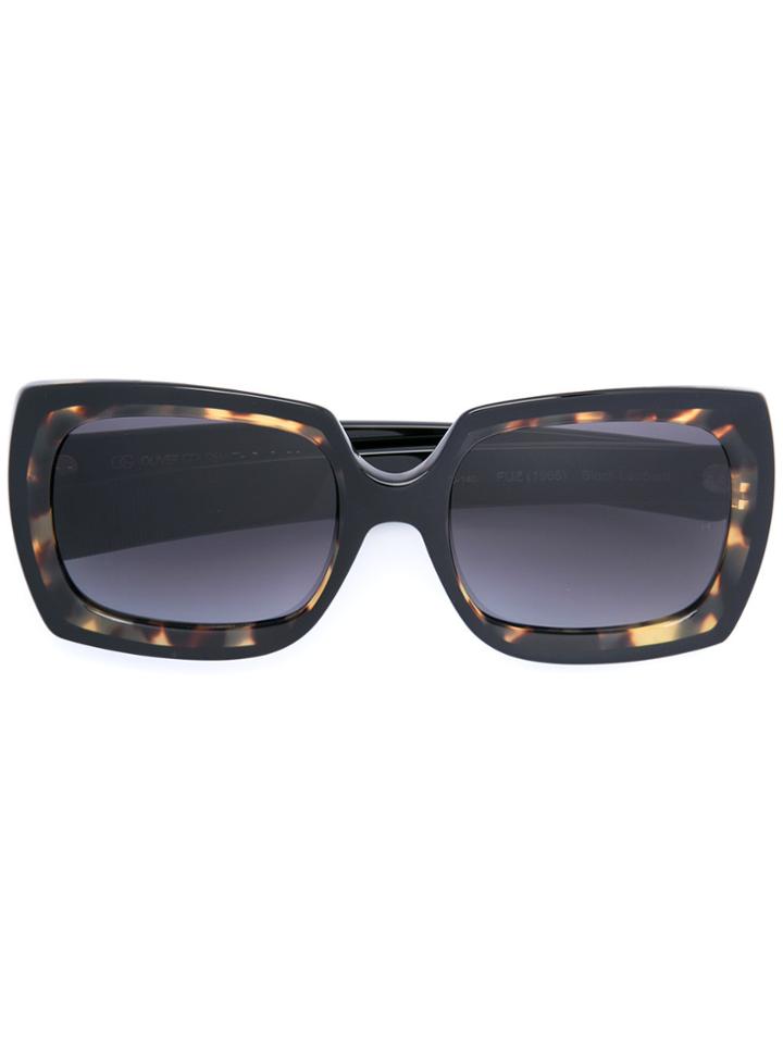 Oliver Goldsmith Square Sunglasses - Brown