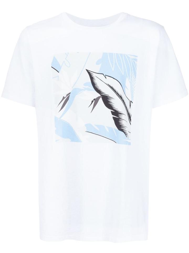 Rag & Bone Printed T-shirt, Men's, Size: Small, White, Cotton