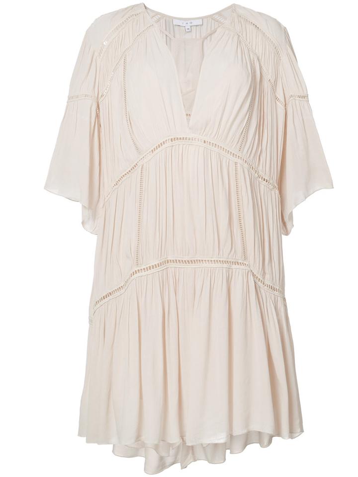 Iro - Lahina Dress - Women - Cotton/viscose - 38, Nude/neutrals, Cotton/viscose