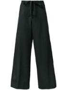 Dressedundressed Loose Fit Trousers, Men's, Size: 2, Black, Wool