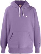 Champion Jersey Hoodie - Purple