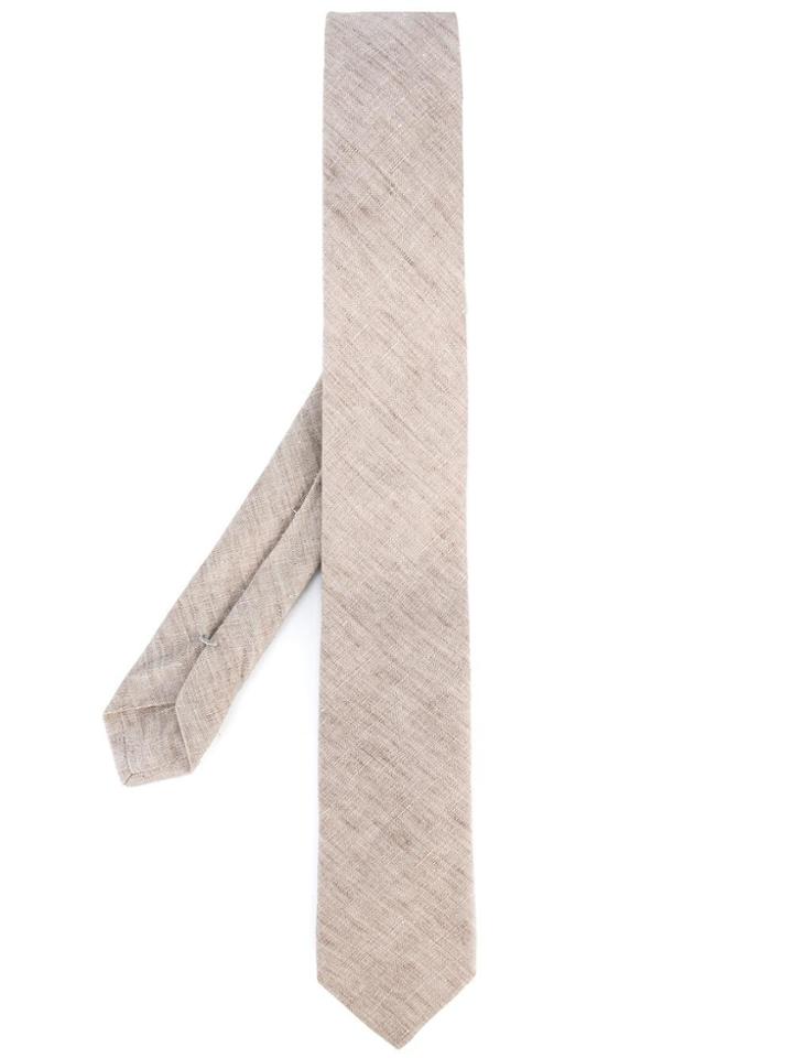 Eleventy Classic Tie - Nude & Neutrals