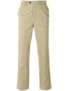 Officine Generale - Classic Chinos - Men - Cotton - 31, Nude/neutrals, Cotton