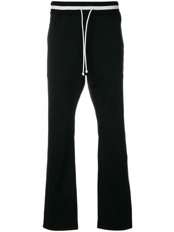 Maison Kitsuné Side Stripe Track Pants - Black