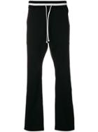 Maison Kitsuné Side Stripe Track Pants - Black