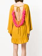 Sundress Indiana Short Dress - Yellow & Orange