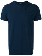 Drumohr - Chest Pocket T-shirt - Men - Cotton - S, Blue, Cotton