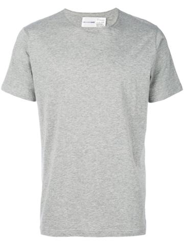 Comme Des Garçons Shirt - Crew Neck T-shirt - Men - Cotton - S, Grey, Cotton