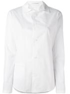 Y's Layered Collar Shirt, Women's, Size: 2, White, Cotton/polyurethane
