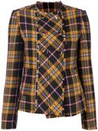 Liu Jo Macro Tartan Jacket - Black