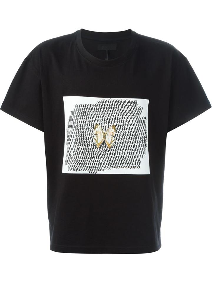 D.gnak Front Print Oversized T-shirt