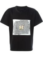 D.gnak Front Print Oversized T-shirt