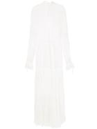 Jonathan Simkhai Embroidered Maxi Dress - White