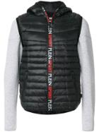 Plein Sport Bill Padded Sport Gilet - Black
