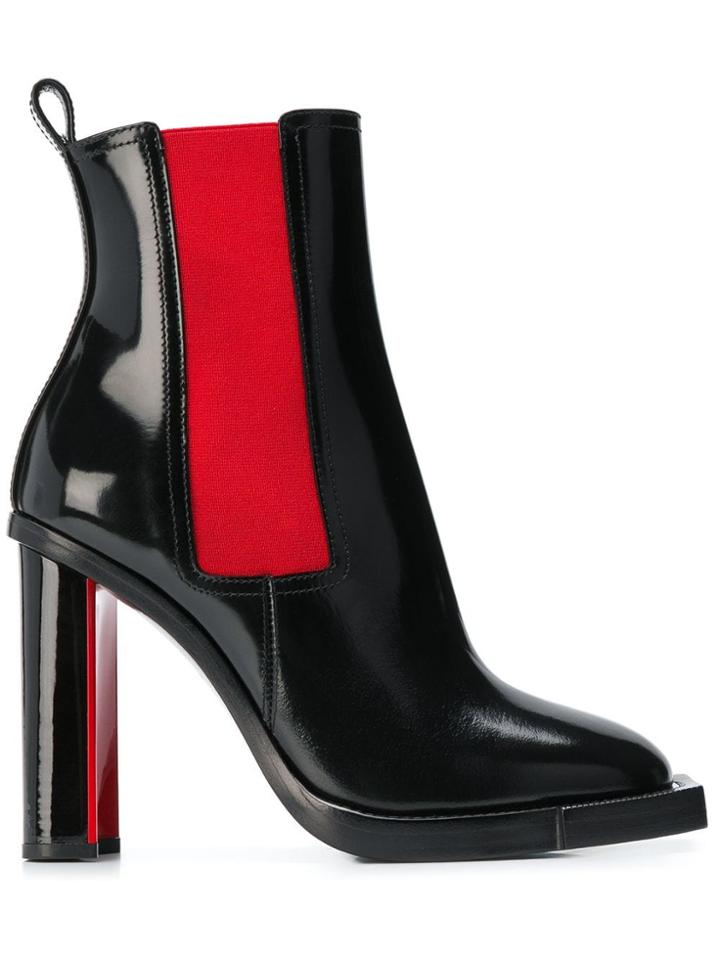 Alexander Mcqueen Hybrid Ankle Boots - Black
