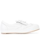 Comme Des Garçons Tricot Tassel Slip-on Sneakers - White